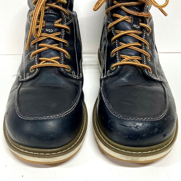 Men's Keen Utility Boots Waterproof Aluminum Toe Black Size 11D Work Boots - Picture 7 of 12